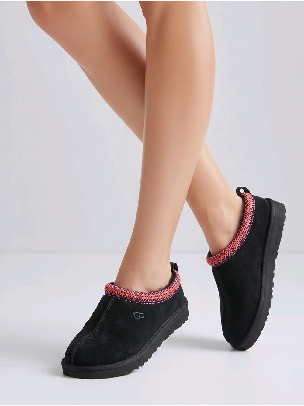 UGG GRADE SCHOOL Tazz Slipper GS "Black Multi"